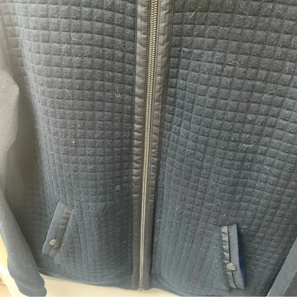 Ted Baker London Men’s Full Zip Whooty Navy Blue Quilted Jacket - Picture 10 of 13